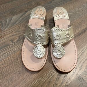 Jack Rogers Classic Sandal with 1” heel